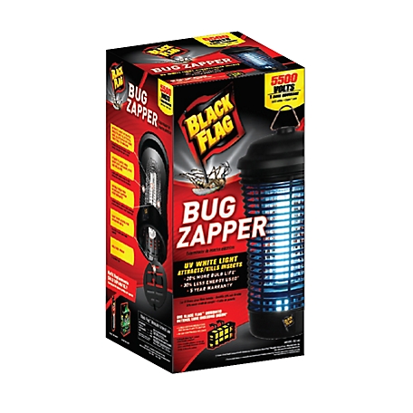 Black Flag 40 W Bug Zapper with Black Bulb