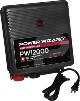 Power Wizard 12.0 Joule Plug-In Electric Fence Energizer