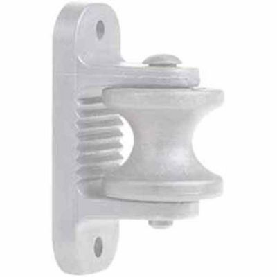 AgraTronix HorseSafe Roller Electric Fence Insulators, White, 12-Pack