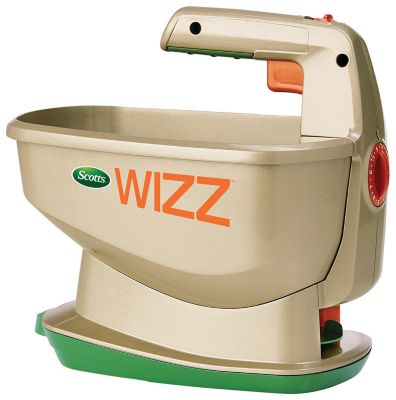 Image showing  Wizz Spreader for Grass Seed, Fertilizer, Salt and Ice Melt, Holds up to 2,500 sq. ft. of Product