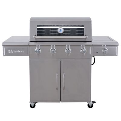 3 Embers 4 Burner Gas Grill With Radiant Embers Cooking System Gas7480cs At Tractor Supply Co