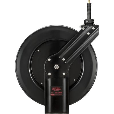 Image showing  3/8 in. x 75 ft. Spring-Driven Heavy-Duty Auto Rewind Air Hose Reel