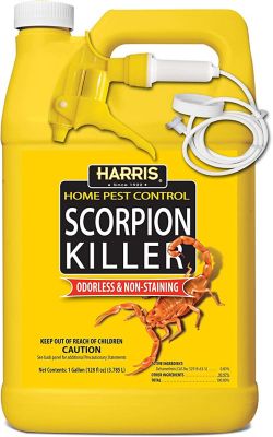 Harris 1 gal. Scorpion Killer Liquid Spray with Odorless and Non-Staining Formula