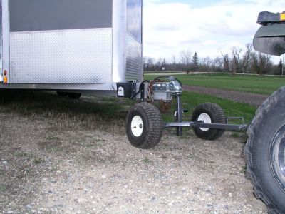 Tow Tuff 800 lb. Capacity ATV Weight-Distributing Adjustable Trailer Dolly