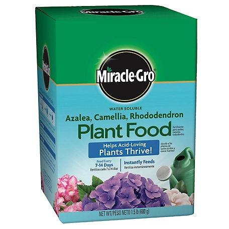 Miracle-Gro 1.5 lb. 600 sq. ft. Water Soluble Azalea, Camellia and Rhododendron Plant Food