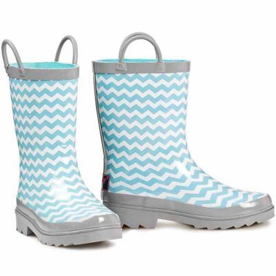 girls teal snow boots