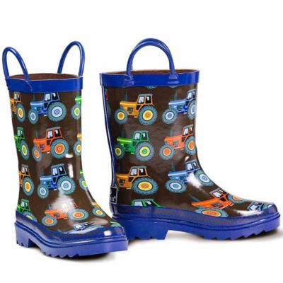 rain boots and snow boots