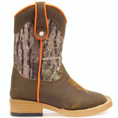 kids square toe boots