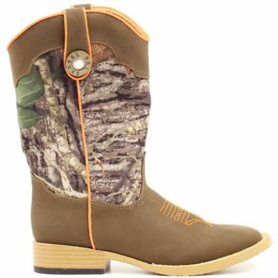 boys square toe boots