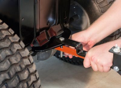 Image showing  110 lb. Capacity Tow-Behind Spreader