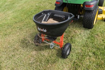Image showing 7 th Agri-Fab 110 lb. Capacity Tow-Behind Spreader