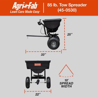 Image showing 8 th Agri-Fab 85 lb. Capacity Tow Spreader