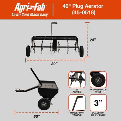Image showing  Tow-Behind 40 in. Plug Aerator