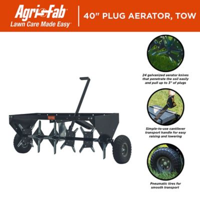 Image showing  Tow-Behind 40 in. Plug Aerator