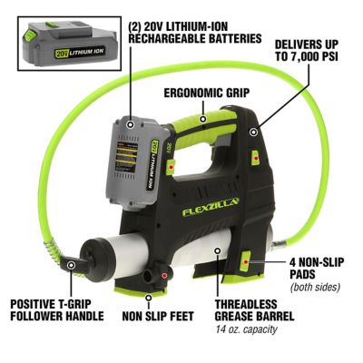 Image showing  20V Cordless Grease Gun Kit, 7,000 PSI