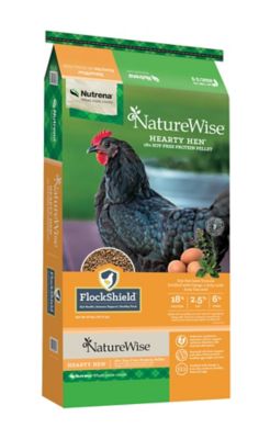 Nutrena NatureWise Hearty Hen Layer Pellet Poultry Feed, 40 lb.