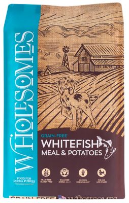 grain free whitefish dog food