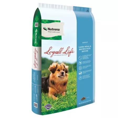 Nutrena Loyall Life Lamb and Brown Rice Recipe for Adult Dogs Dry Food 40 lb Bag Dry Dog Food