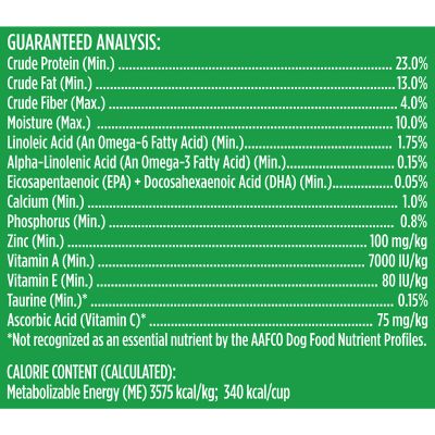 Image showing  Adult Real Chicken and Vegetables Recipe Dry Dog Food, 40 lb. Bag