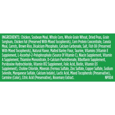 Image showing  Adult Real Chicken and Vegetables Recipe Dry Dog Food, 40 lb. Bag