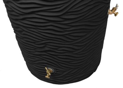 Image showing  Impressions Palm 65 Gallon Rain Saver - Black