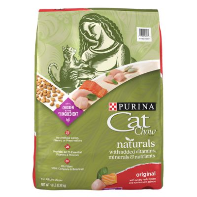 Purina Cat Chow Naturals With Added Vitamins, Minerals and Nutrients Dry Cat Food, Naturals Original