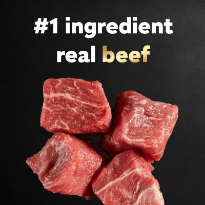 Image showing  Small Breed Adult Beef and Vegetables Recipe Dry Dog Food