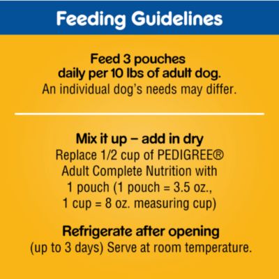 Image showing  Adult Soft Choice Cuts in Gravy Wet Dog Food Variety Pack, 3.5 oz., Pack of 18 Pouches