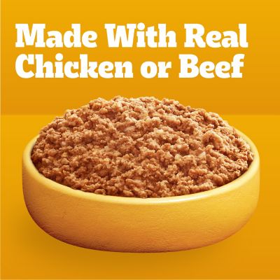 Image showing 5 th Pedigree Chopped Ground Dinner Adult Wet Dog Food 18 ct. Variety Pack, 3.5 oz. Pouches