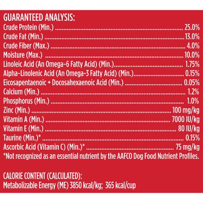 Image showing  Adult Real Natural Beef, Peas and Brown Rice Recipe Dry Dog Food, 40 lb. Bag