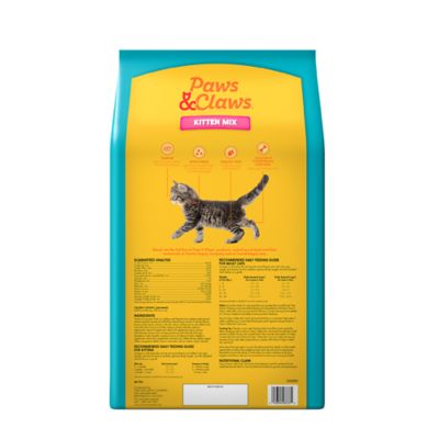 Image showing  Kitten Indoor/Outdoor Mix Chicken Formula Dry Cat Food, 15 lb. Bag