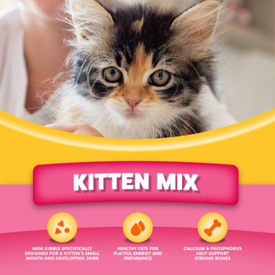 Image showing 6 th Paws & Claws Kitten Indoor/Outdoor Mix Chicken Formula Dry Cat Food
