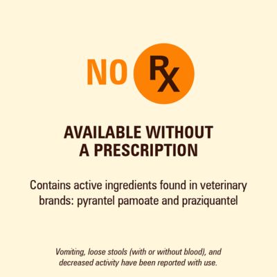 Image showing  WormX Plus 7 Way DeWormer Dog SM 6CT
