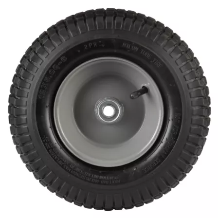 12x5-6 Pneumatic Wheels with Turf Tread 5/8" Bore Tire & Wheel Combos