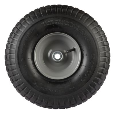 15x6-6 Pneumatic Wheels with Turf Tread, 3/4 in. Bore Size