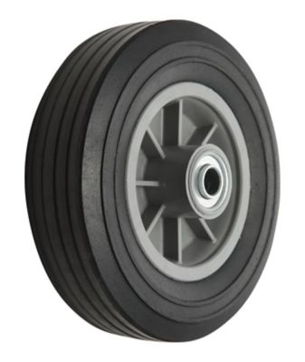 Image showing SR 0806-1 Solid Tires with Ribbed Tread, 5/8 in. Bore Size