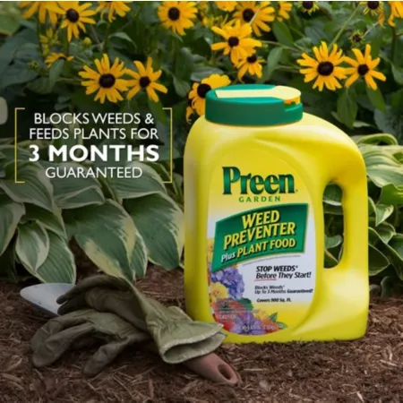 Preen 5 625 lbs Garden weedkiller and plant fertilizer Weed Killers