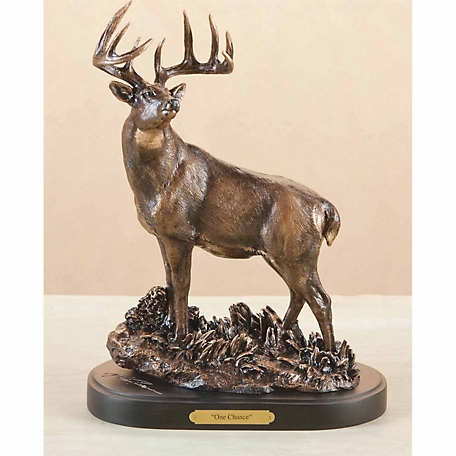 Big Sky Carvers Single Whitetail One Chance Sculpture