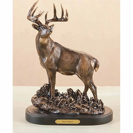 Big Sky Carvers Single Whitetail One Chance Sculpture