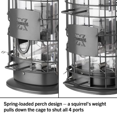 Image showing  1.5 lb. X-4 SureFill No Spill Squirrel-Proof Bird Feeder