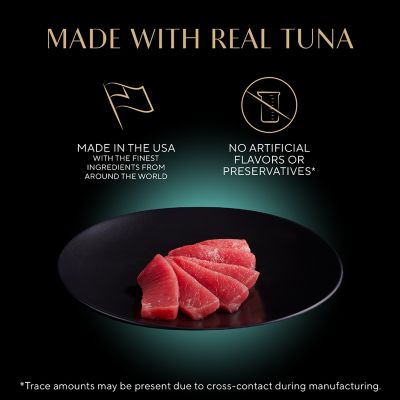 Image showing  Perfect Portions Cuts in Gravy Sustainable Tuna Entree Wet Cat Food, 2.6 oz.