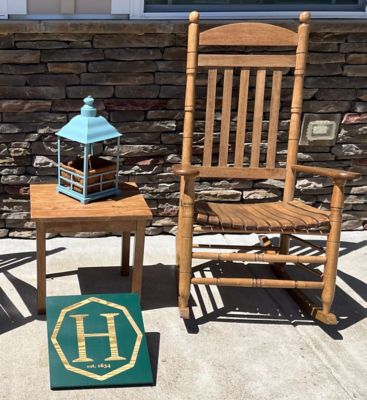 Image showing  Accent Patio Side Table, Maple