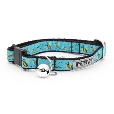 Worthy Dog Adjustable Busy Bee Cat Collar