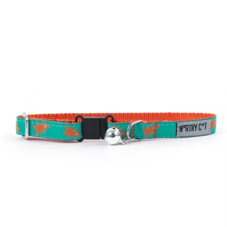 Worthy Dog Adjustable Lobster Cat Collar Cat Collars & Harnesses