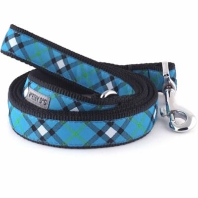 Worthy Dog Bias Plaid Dog Lead