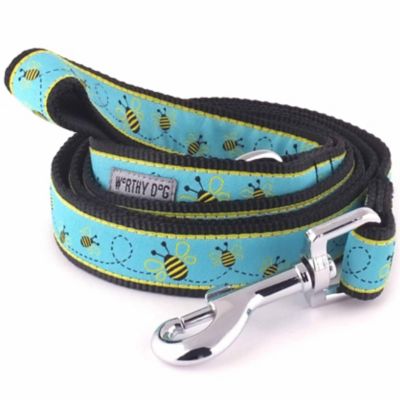 Worthy Dog Busy Bee Nylon Dog Lead