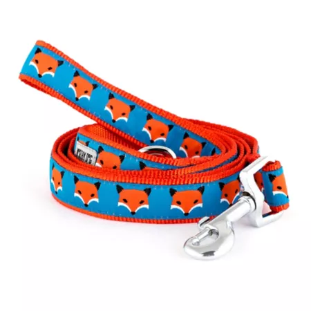 Worthy Dog Foxy Dog Leash 5/8 in x 5 ft. Dog Basic Leashes