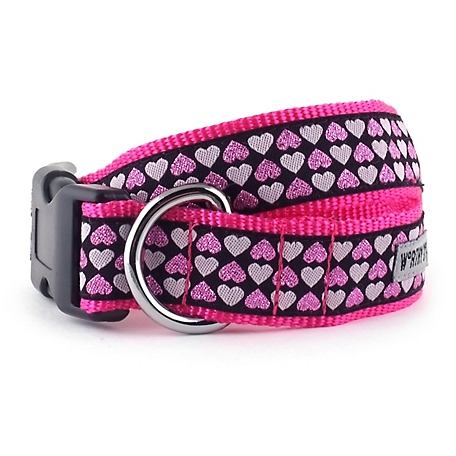 Worthy Dog Adjustable Hearts Dog Collar