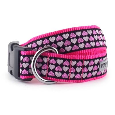 Image showing  Adjustable Hearts Dog Collar