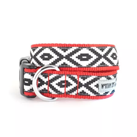 Worthy Dog Adjustable Kilim Dog Collar Dog Basic Collars